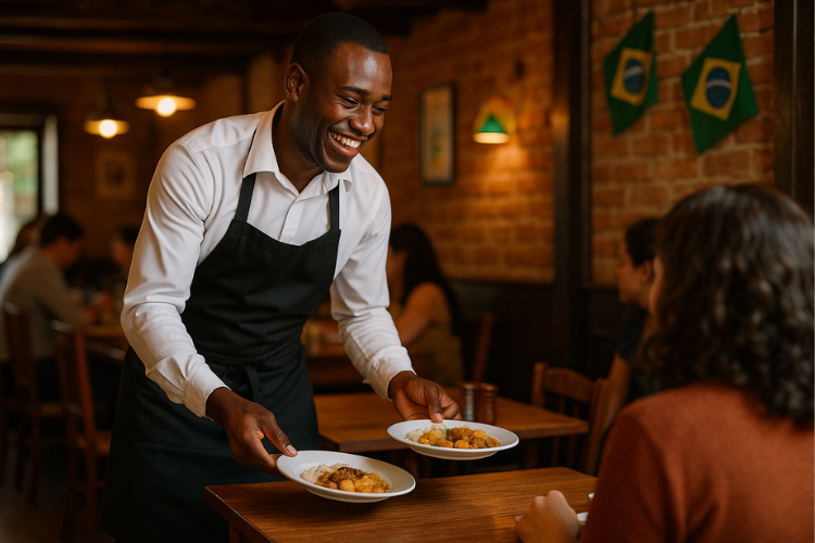 Imigrantes fortalecem o setor e enriquecem a cultura nos restaurantes