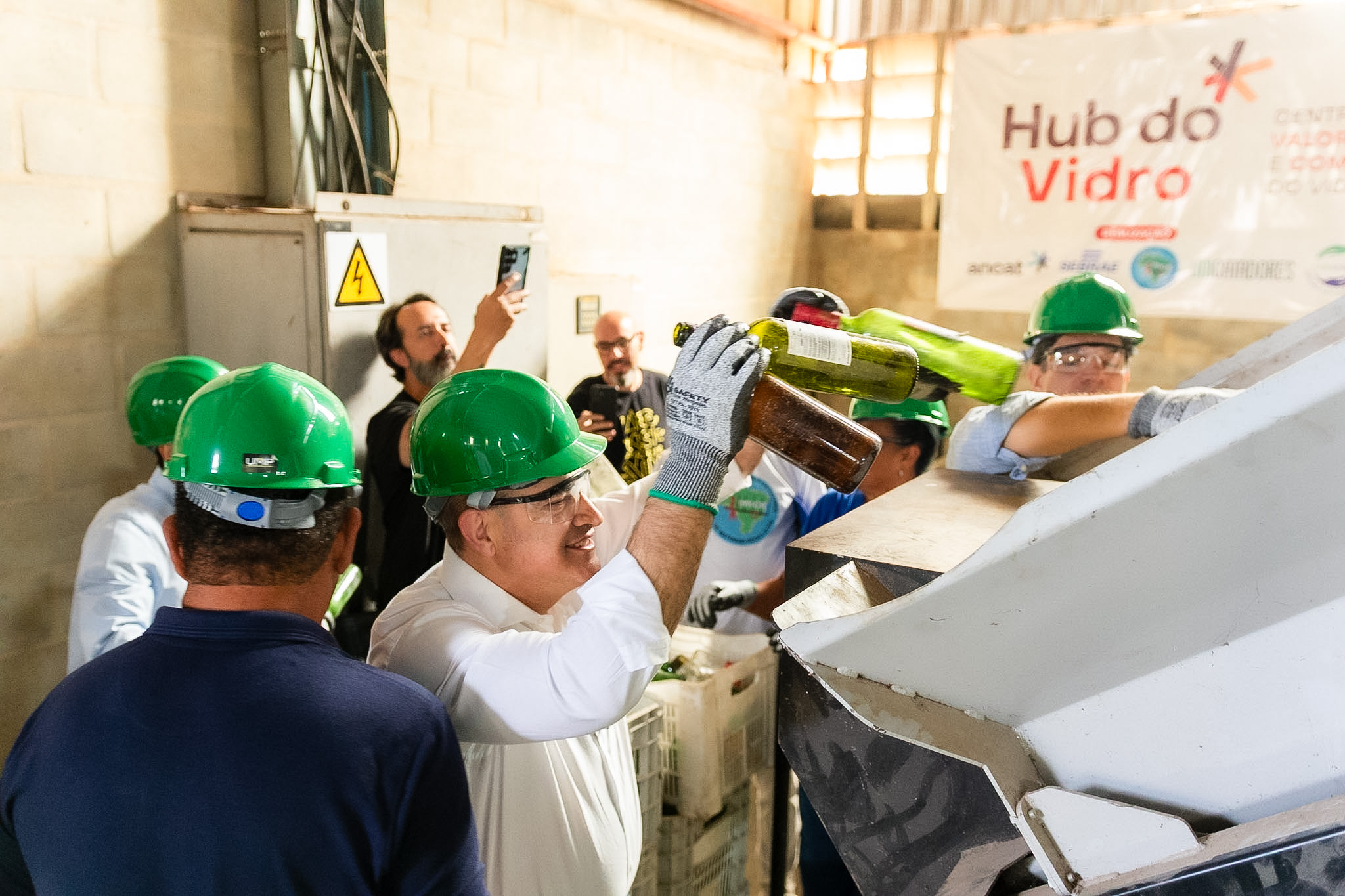 Hub do Vidro fortalece reciclagem e amplia oportunidades para catadores 