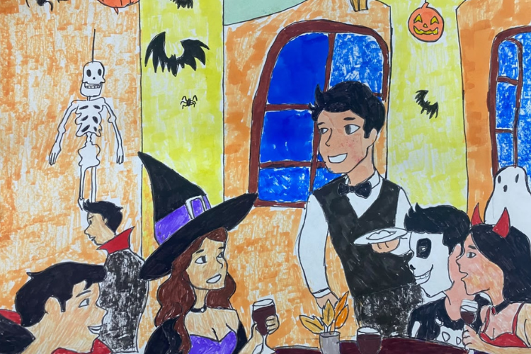 Decoração inspirada no Halloween transforma o ambiente dos bares